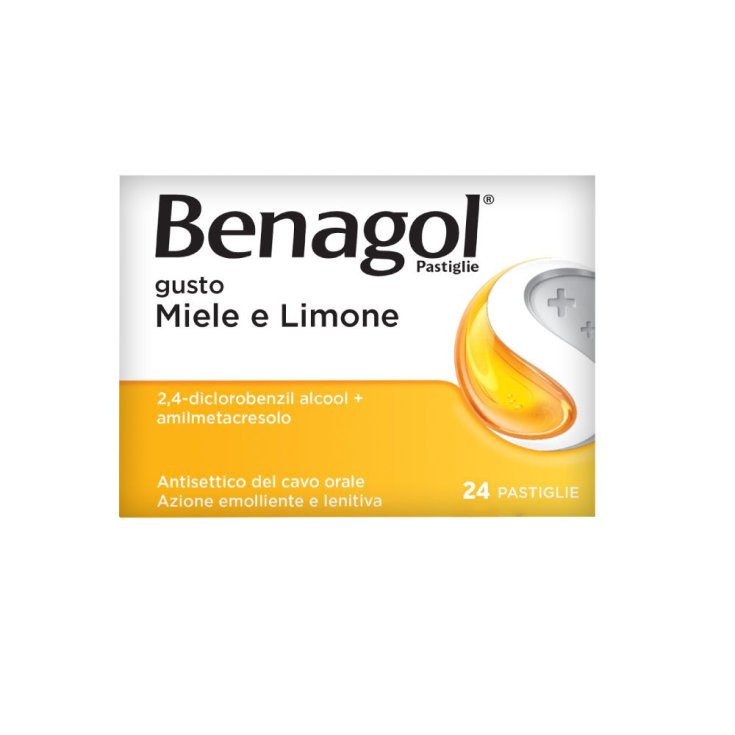 Benagol Miele Limone 24 Pastiglie