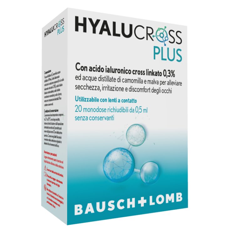 HyaluCross Plus Bausch+Lomb 20x0,5ml