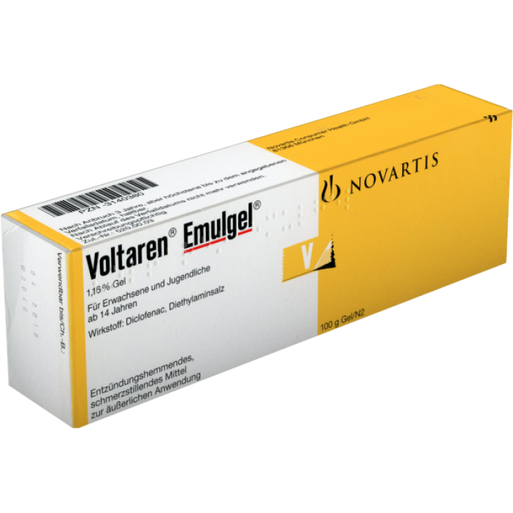 Voltaren® Emulgel® 1% Novartis 100g Confezione Europea