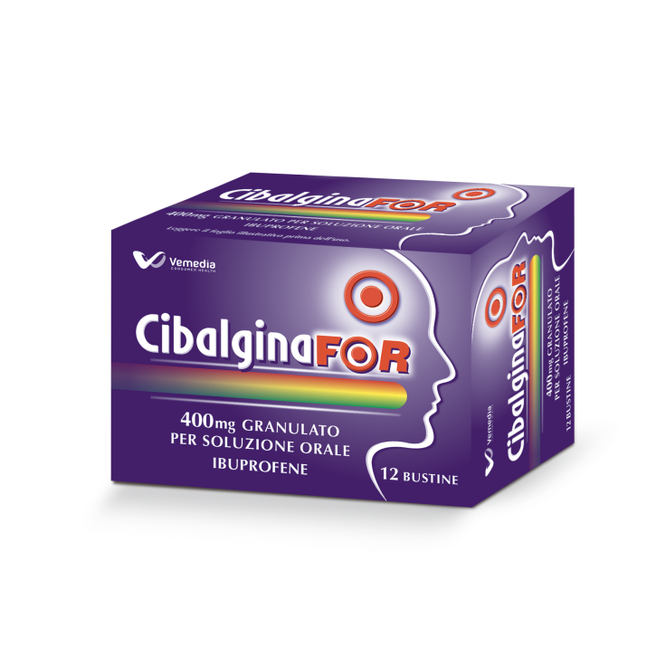 CibalginaFOR Ibuprofene 400mg Granulato 12 Bustine