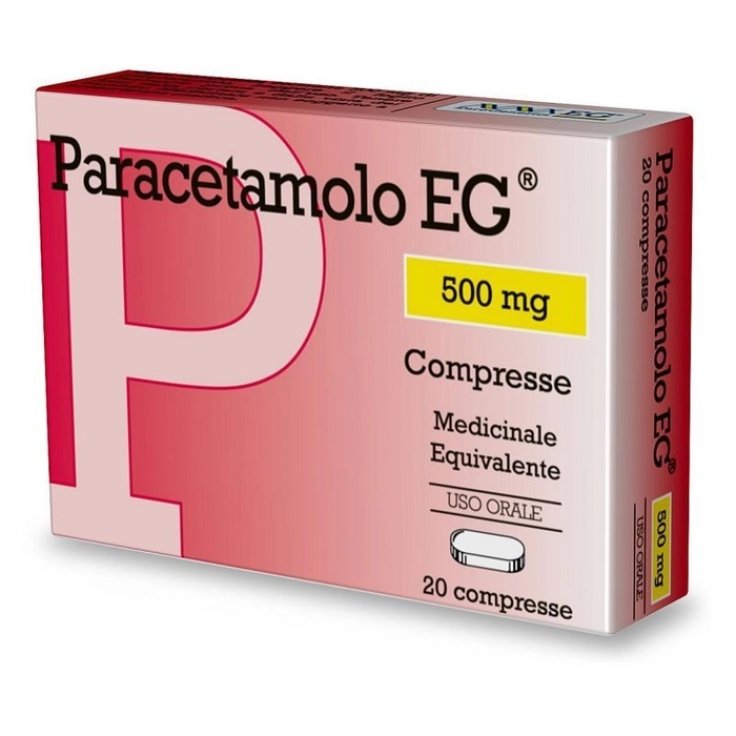 Paracetamolo 500mg EG 20 Compresse