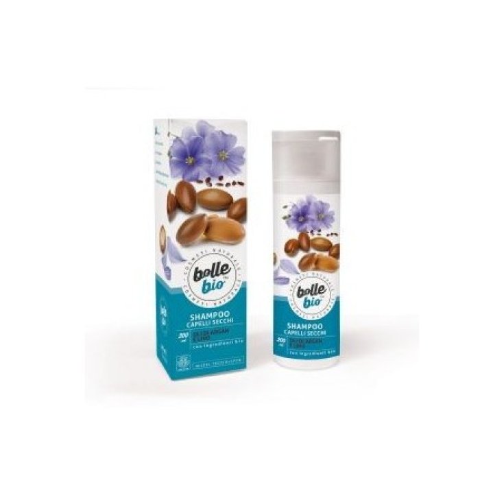 Shampoo Capelli Secchi Oli Di Argan E Lino Bolle Bio 200ml