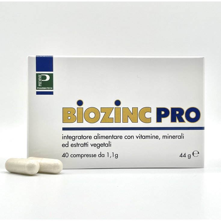 Biozinc Pro Piemme Pharmatech 40 Compresse