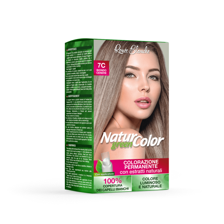 Natur Green Color 7C Biondo Cenere Renée Blanche 1 Kit 