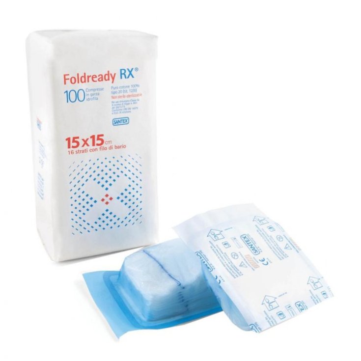 Foldready Compresse Di Garza 15x15cm SANATEX 1Kg