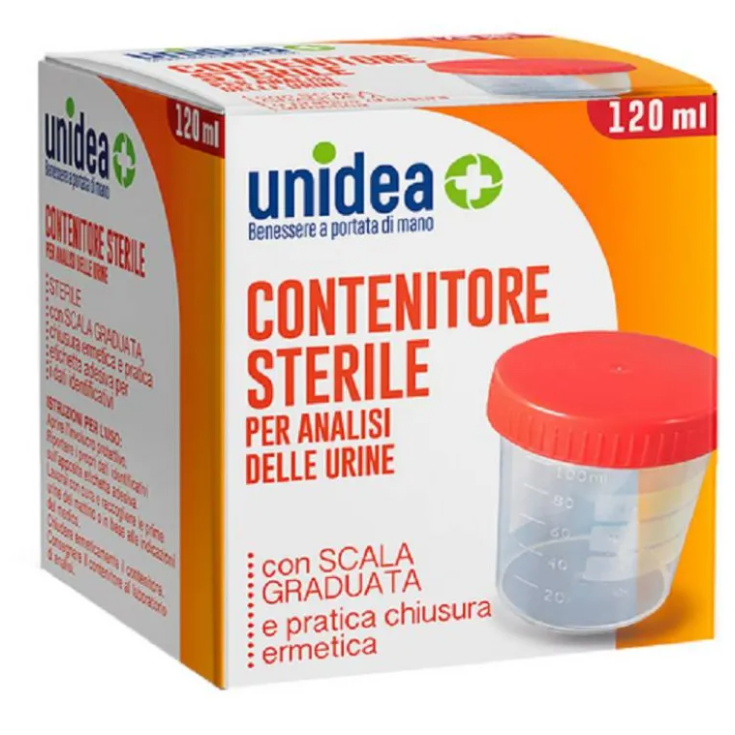 Contenitore Sterile Urine Unidea 120ml