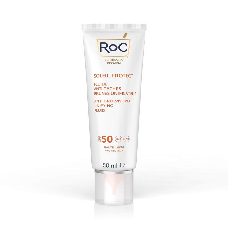 Soleil Protect Fluido Solare Viso SPF50+ Antimacchie Brune RoC® 50ml