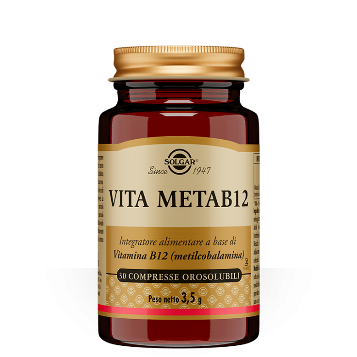 Vita Metab12 Solgar 30 Compresse Orosolubili