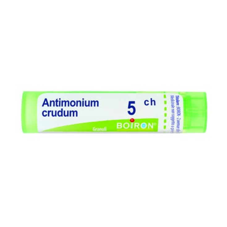Antimonium Crudum 5CH Boiron 80 Granuli 4g