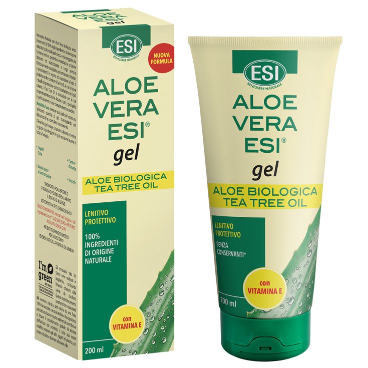 Aloe Vera ESI Vitamina E Tea Tree Oil Gel 200ml 