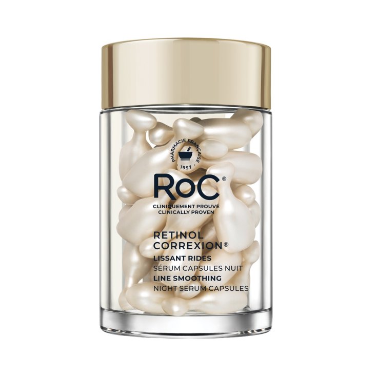 Retinol Correxion&reg; Line Smoothing Siero Viso Notte in Capsule RoC&reg; 30 Capsule