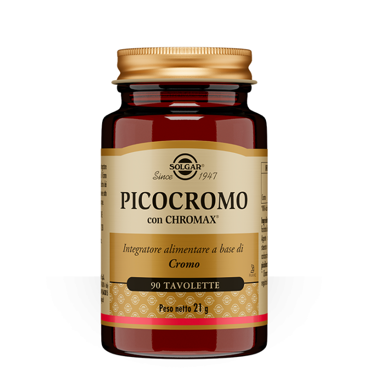 Picocromo Con Chromax® Solgar 90 Tavolette