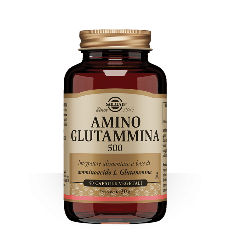 Amino Glutammina 500 Solgar 50 Capsule Vegetali