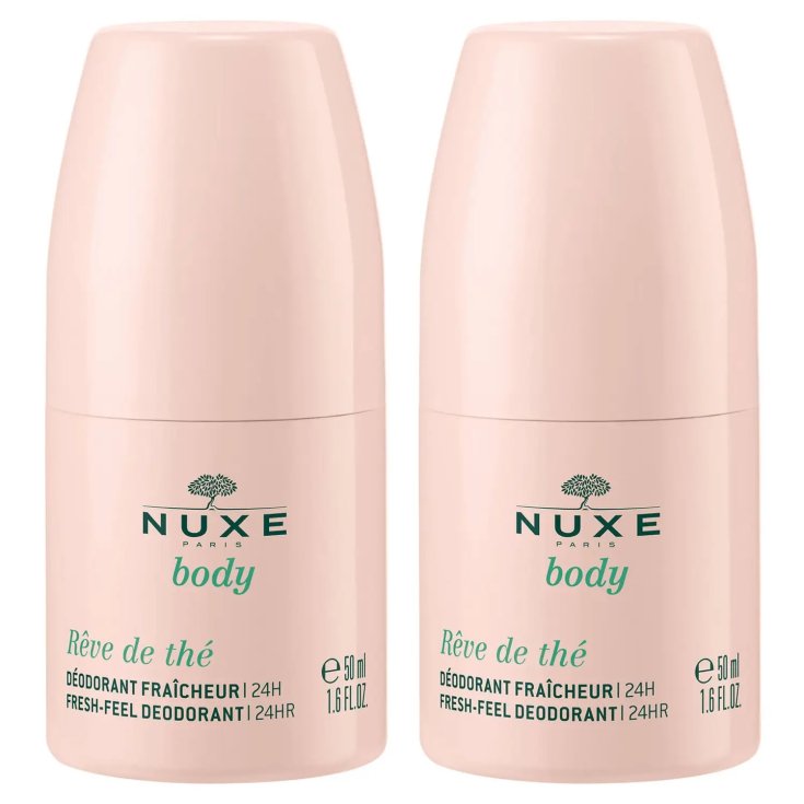 Duo Deodorante Protezione 24 Ore Rêve De Thé  Nuxe Roll-On 2x50ml