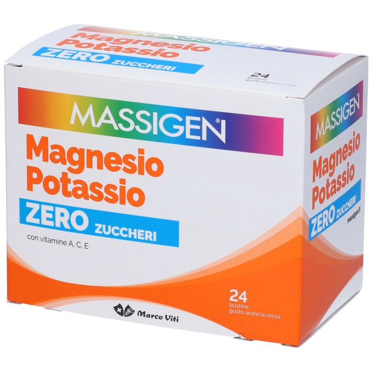 Massigen® Magnesio Potassio Zero Zuccheri Marco Viti 24 Bustine