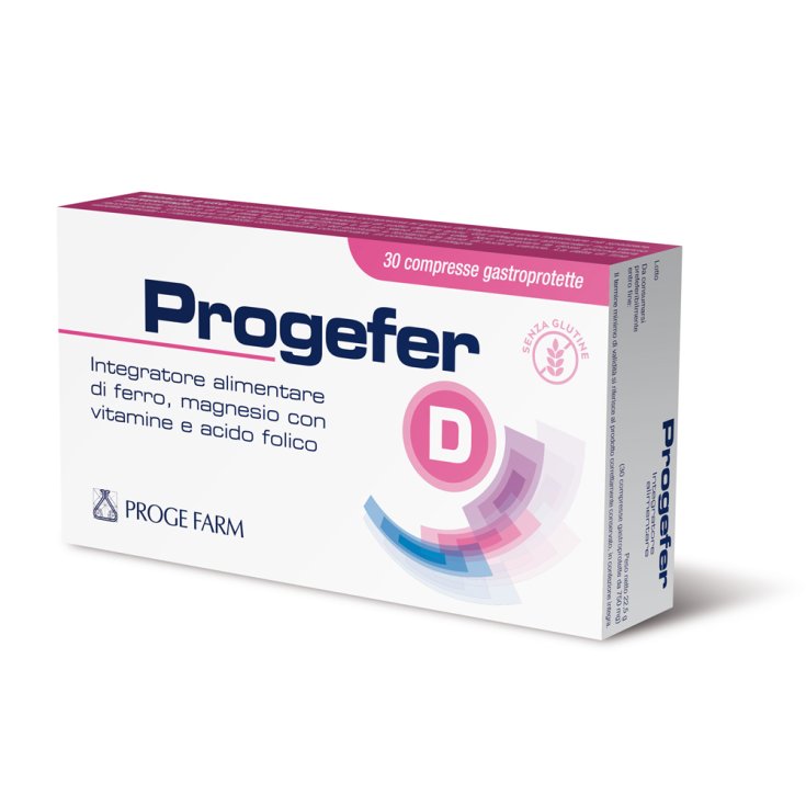 Progefer D Proge Farm® 30 Compresse Gastroprotette