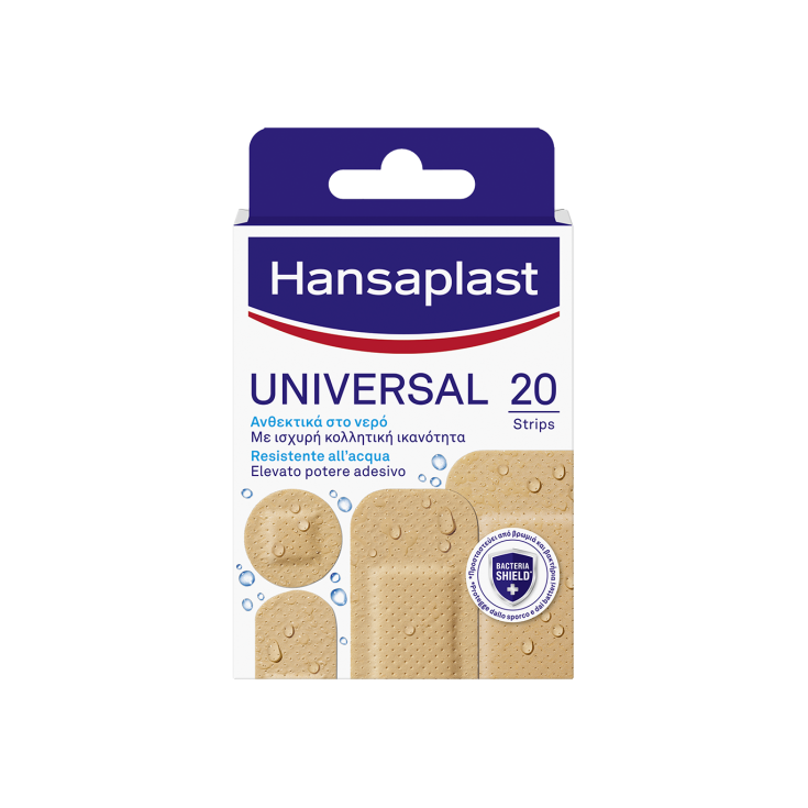 Hansaplast Cerotti Universal 4 Formati Assortiti 20 Pezzi