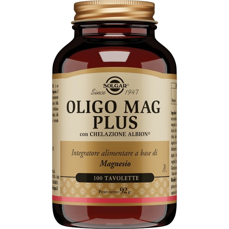 OLIGO MAG PLUS SOLGAR® 100 Tavolette