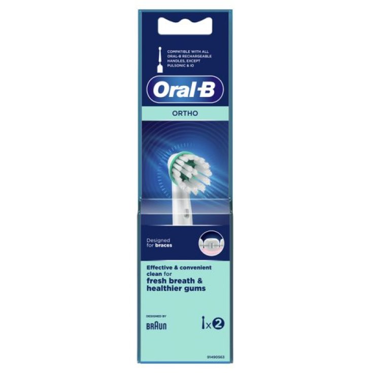 Oral-B Testine di Ricambio IO Ultimate Clean per IO Bianco 2 Pezzi