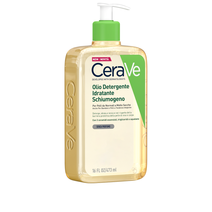 Olio Detergente Idratante Schiumogeno CeraVe 473ml