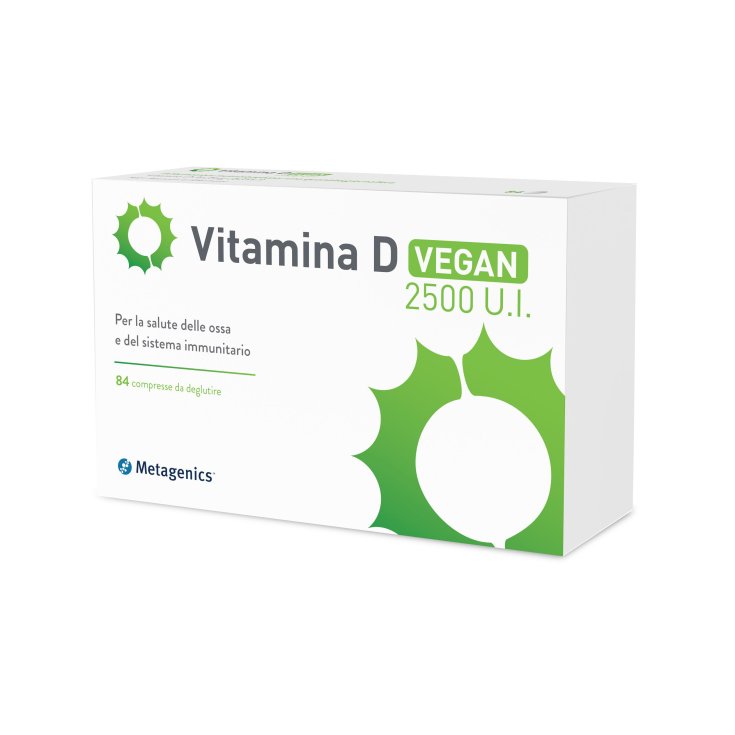 Vitamina D 2500UI Vegan Metagenics 84 Compresse