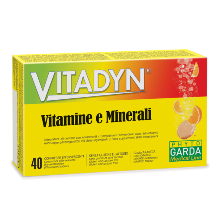 Vitadyn® Vitamine E Minerali Phyto Garda 40 Compresse Effervescenti