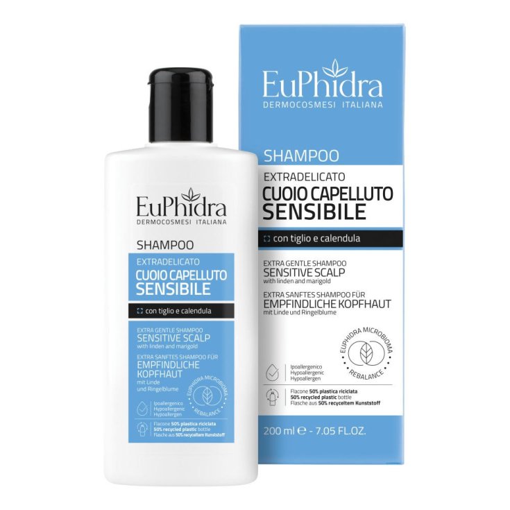 Shampoo Cuoio Capelluto Sensibile Tiglio E Calendula EuPhidra 200ml 