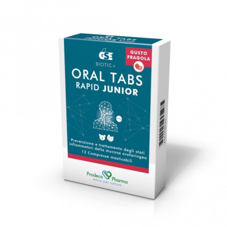 Oral Tabs Rapid Junior GSE Prodeco Pharma 12 Compresse