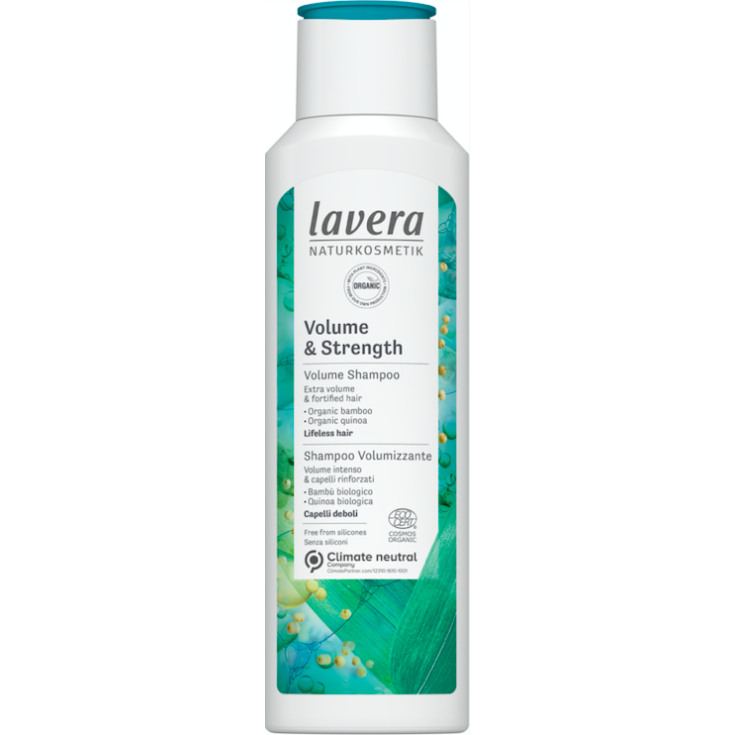 Basis Sensitiv Volume & Strenght Shampoo Idratante Lavera Naturkosmetik 200ml 