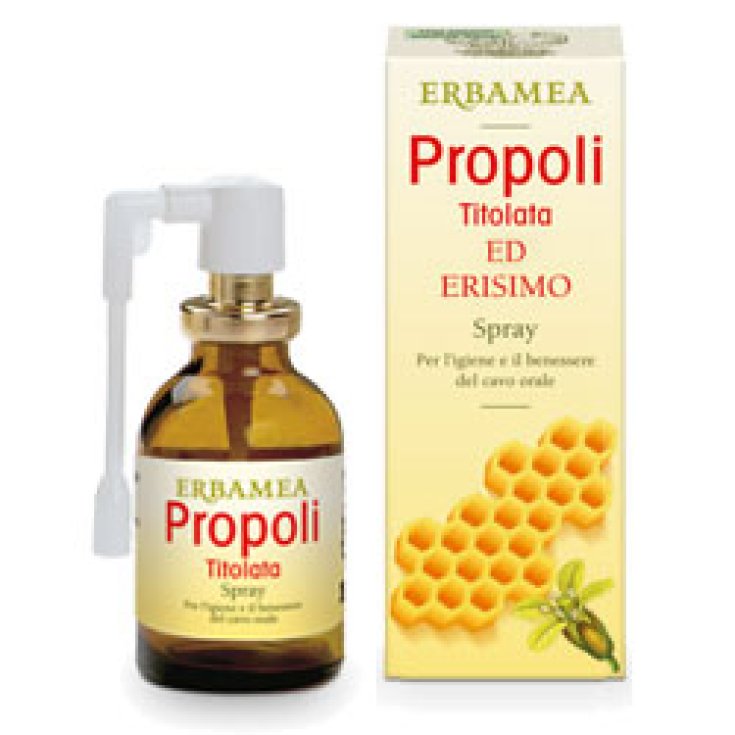 Propoli Titolata Ed Erisimo Spray ERBAMEA 20ml