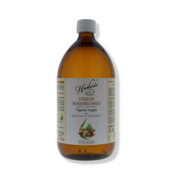 Huilerie® Olio di Mandorle Dolci Senza Profumazione 1000ml