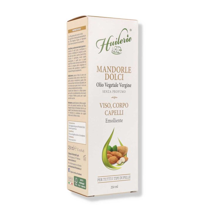 Huilerie® Olio di Mandorle Dolci Senza Profumazione 250ml