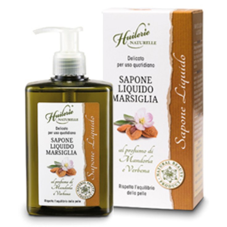 Huilerie® Sapone Liquido Marsiglia Mandorla Verbena 300ml