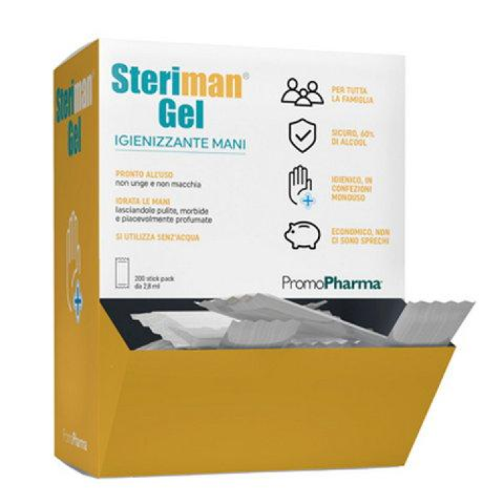 Steriman® Gel Igienizzante Mani PromoPharma® 200 Stick