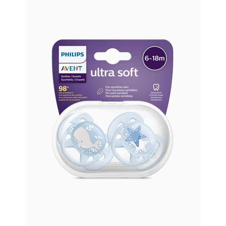 Succhietto Ultra Soft 0-6M Philips Avent - Farmacia Loreto