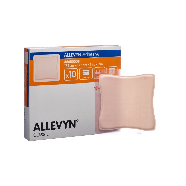 ALLEVYN Adhesiv 17,5x17,5cm 10 Medicazioni