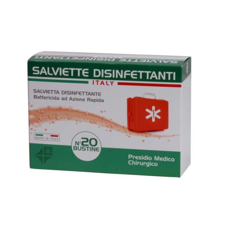 Salviette Disinfettanti Italy P.B. Pharma 20 Bustine