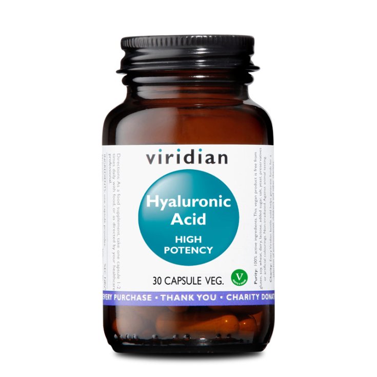 Hyaluronic Acid High Potency Viridian 30 Capsule