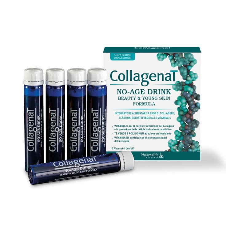 CollagenaT NO-AGE DRINK Pharmalife 10 Fiale