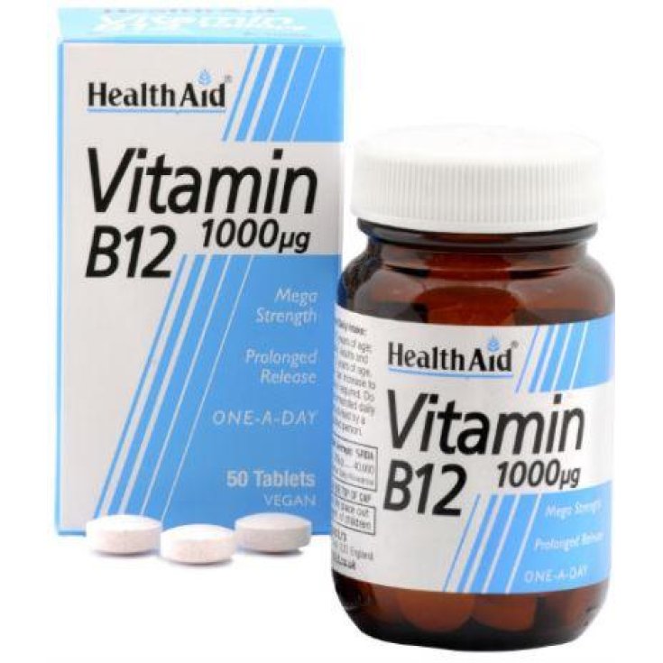 VITAMIN B12 1000 UG HEALTHAID® 50 Capsule
