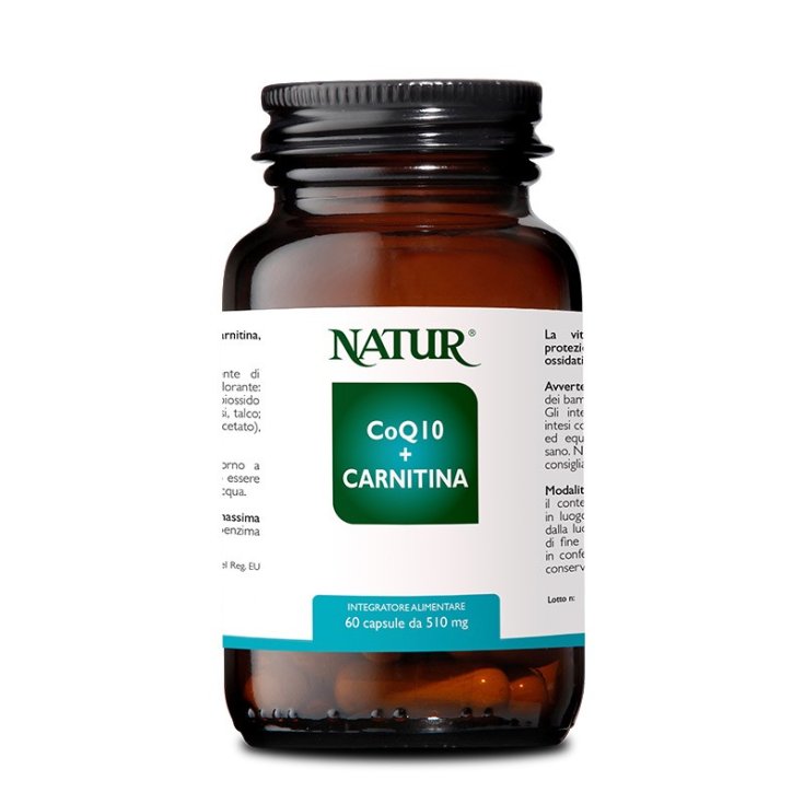 CoQ10 + Carnitina Natur 60 Capsule