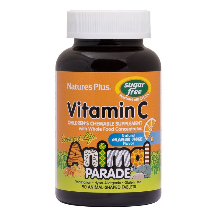 Animal Parade Vitamina C Senza zucchero Natures Plus® 90 Tavolette
