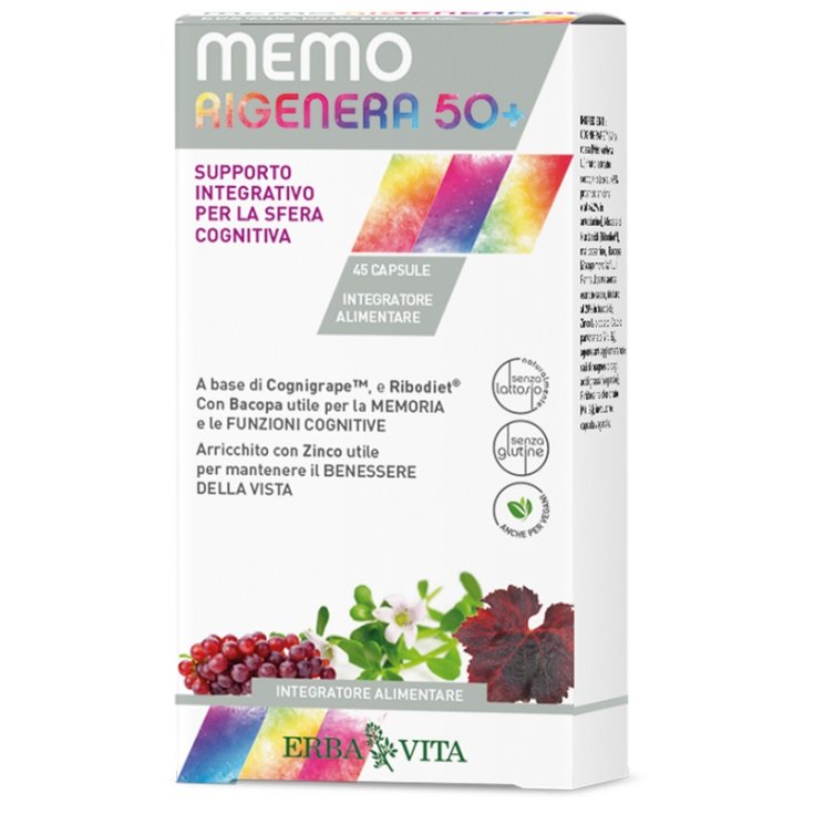 Memo Rigenera 50+ Erba Vita 45 Capsule