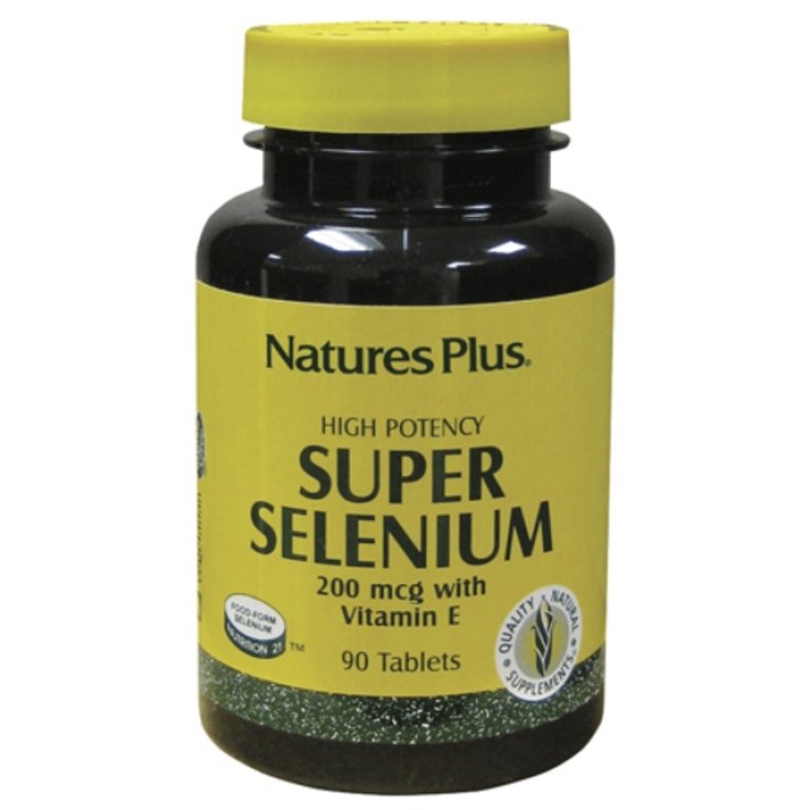 Super Selenium con Vitamina E Natures Plus 90 Tavolette