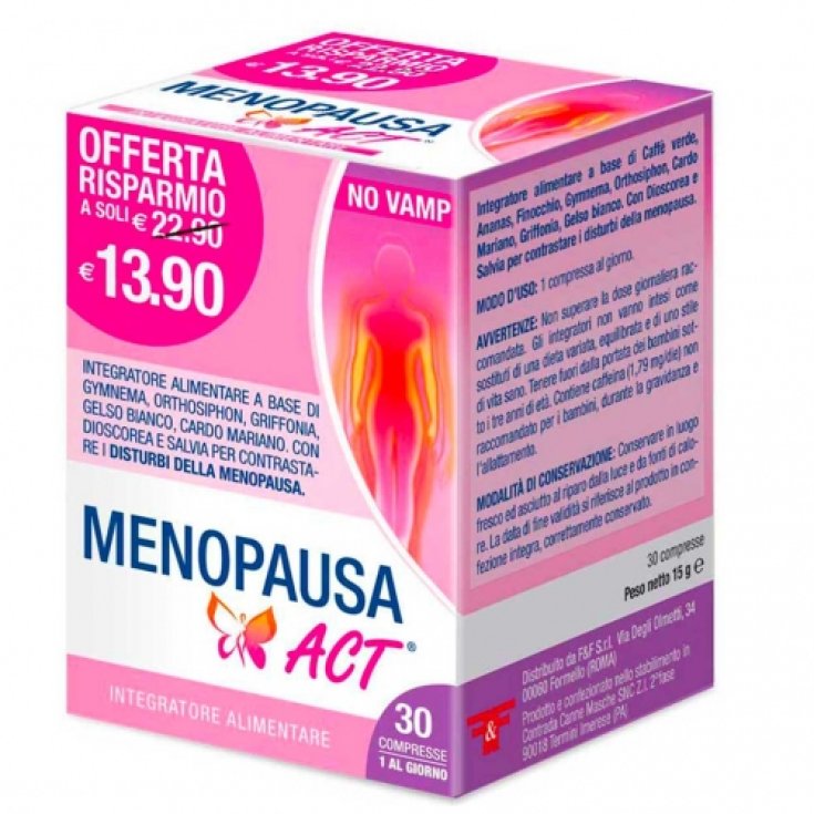 Menopausa ACT 30 Compresse