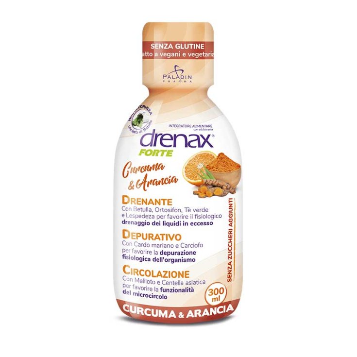Drenax® Forte Arancia E Curcuma Paladin Pharma 300ml