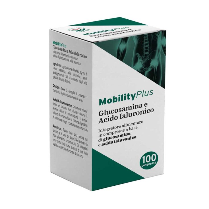 MobilityPlus Glucosamina e Acido Ialuronico 100 Compresse