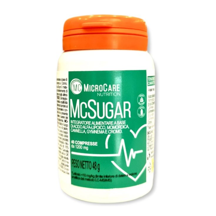 Mc Sugar MicroCare Nutrition 40 Compresse