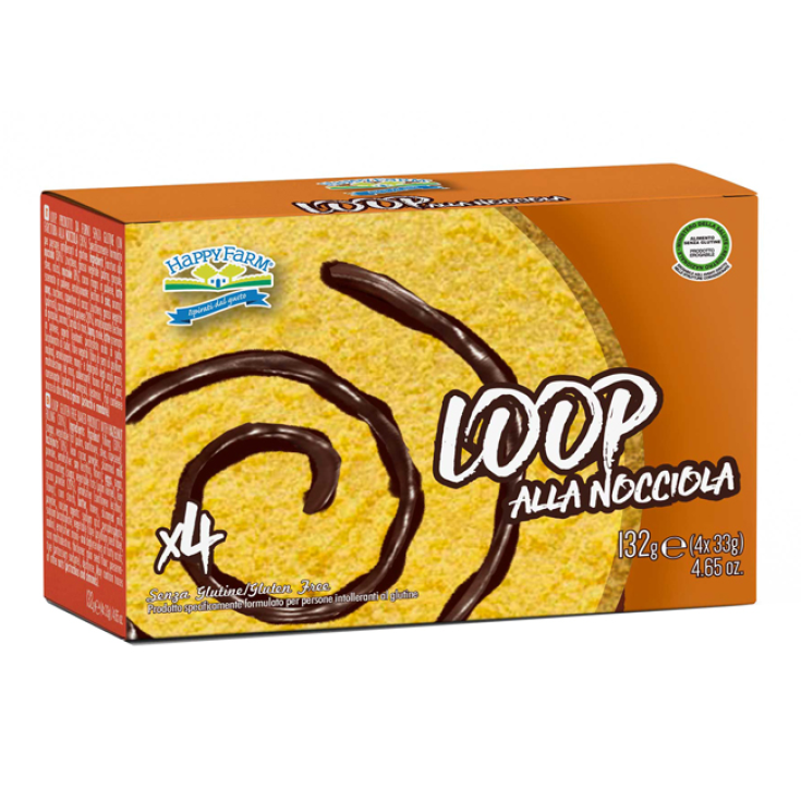Loop Alla Nocciola Happy Farm 144g