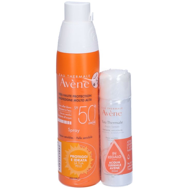 Avène Spray Solare Spf20 + Acqua Termale Spray 200ml+50ml